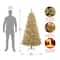6ft. Pre-Lit Arcadia Cashmere Pine Artificial Christmas Tree, Clear Lights